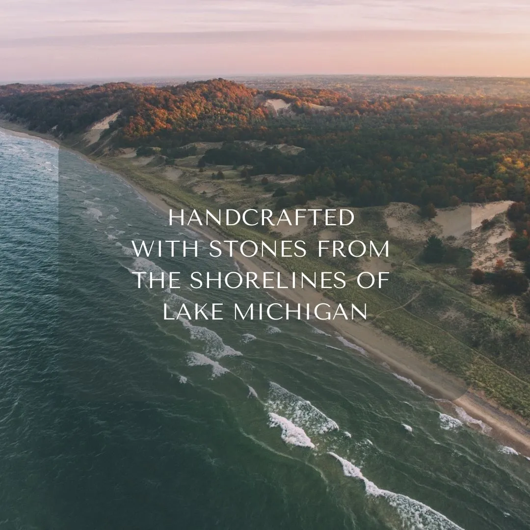 Lake Michigan Stones   Garnet