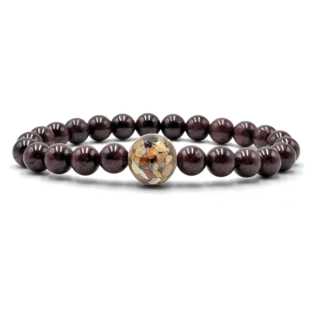Lake Michigan Stones   Garnet