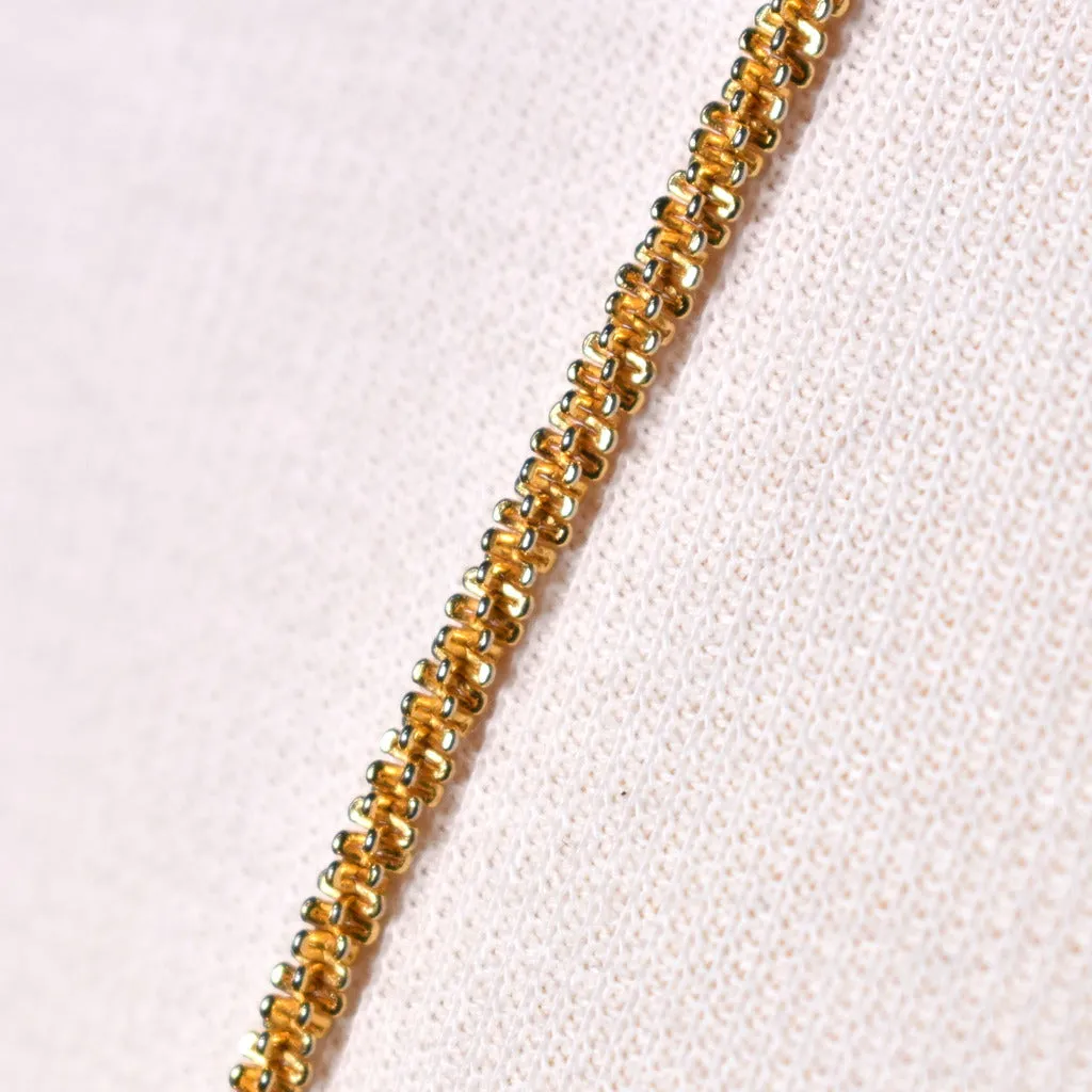 Long Gold Rope Necklace