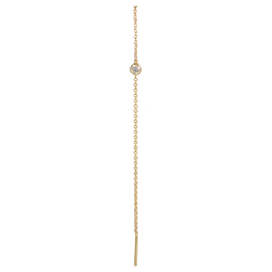 Lucia Diamond Lariat Earrings