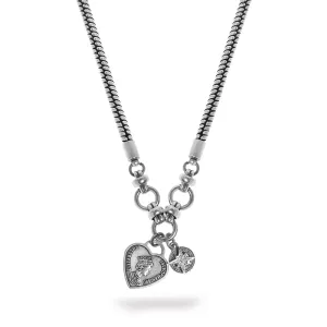 Madonna Necklace - Heart & Star