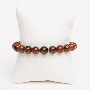 ME™ Basics Mahogany Obsidian 8-inch Bracelet