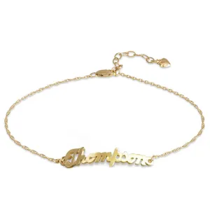Metal Nameplate Bracelet (WS)