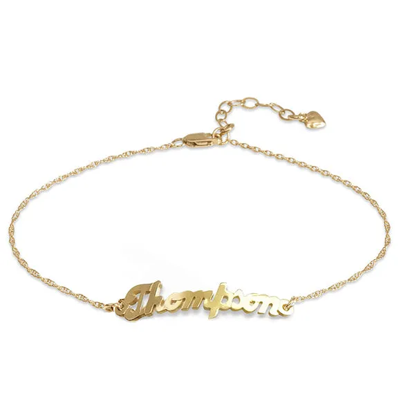 Metal Nameplate Bracelet (WS)