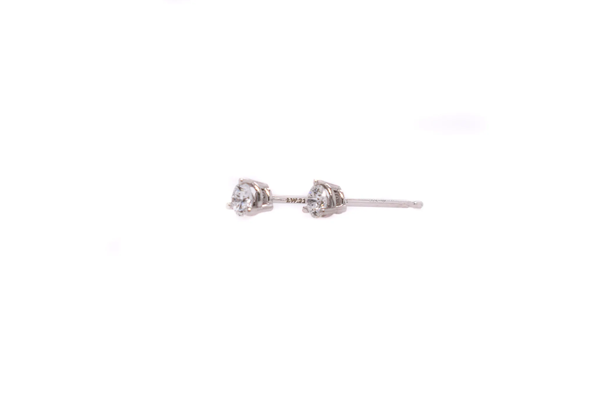 mined DIAMOND EARRINGS 0.20tcw