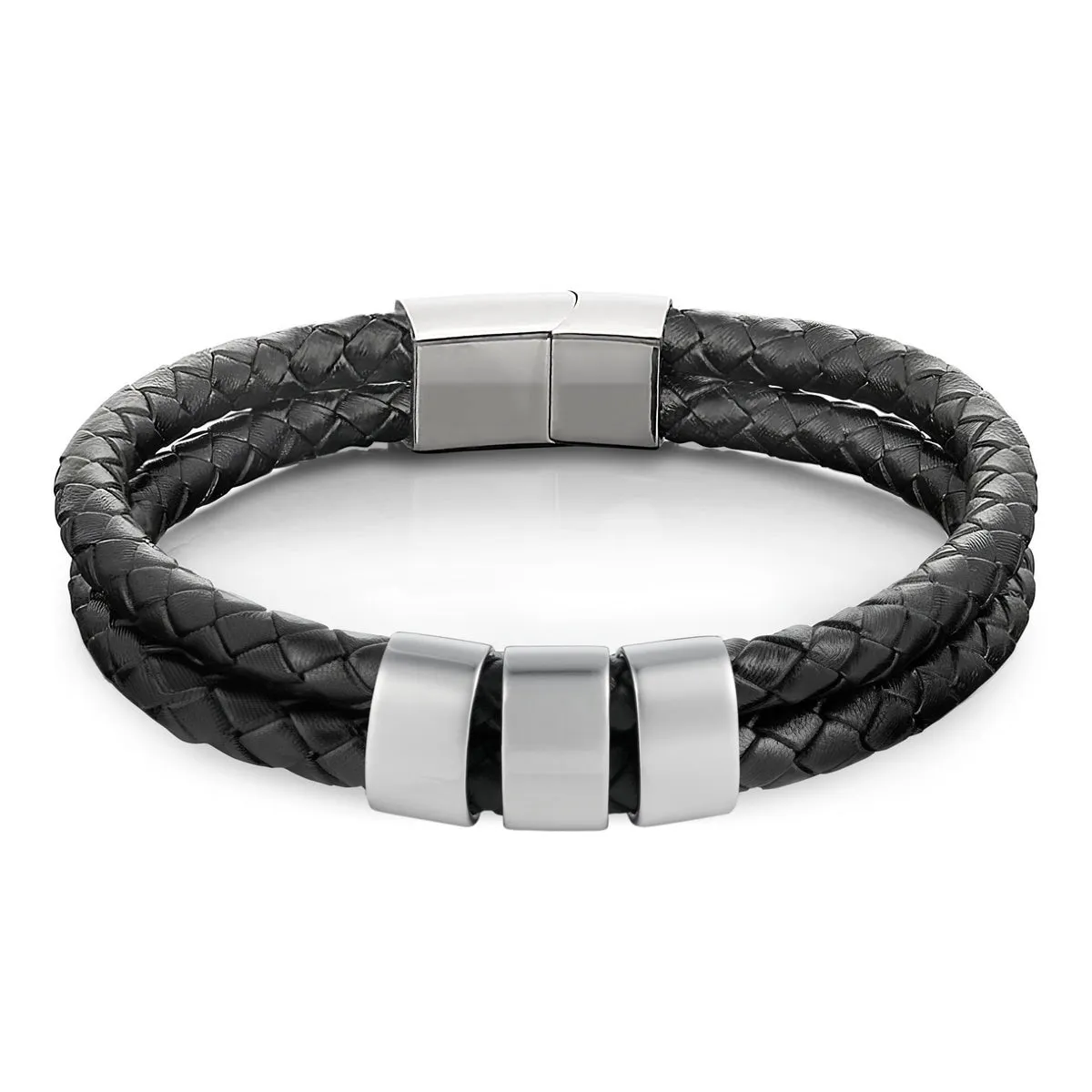 Minimal Personalized Name(s) Leather Bracelet