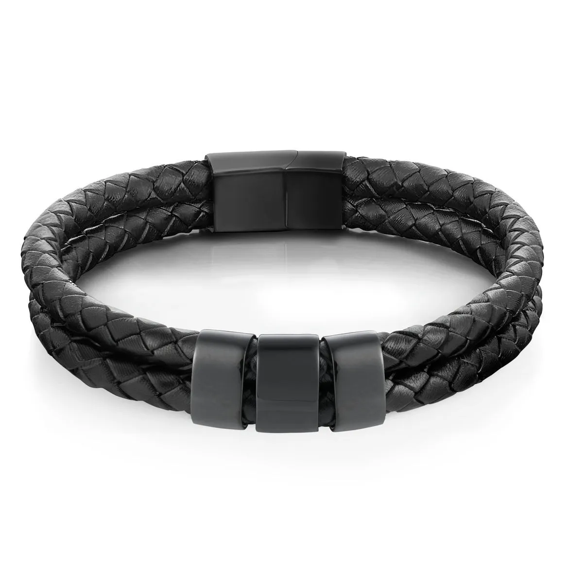 Minimal Personalized Name(s) Leather Bracelet
