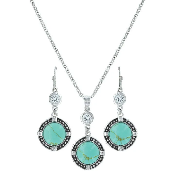 Montana True North Turquoise Jewellery Set