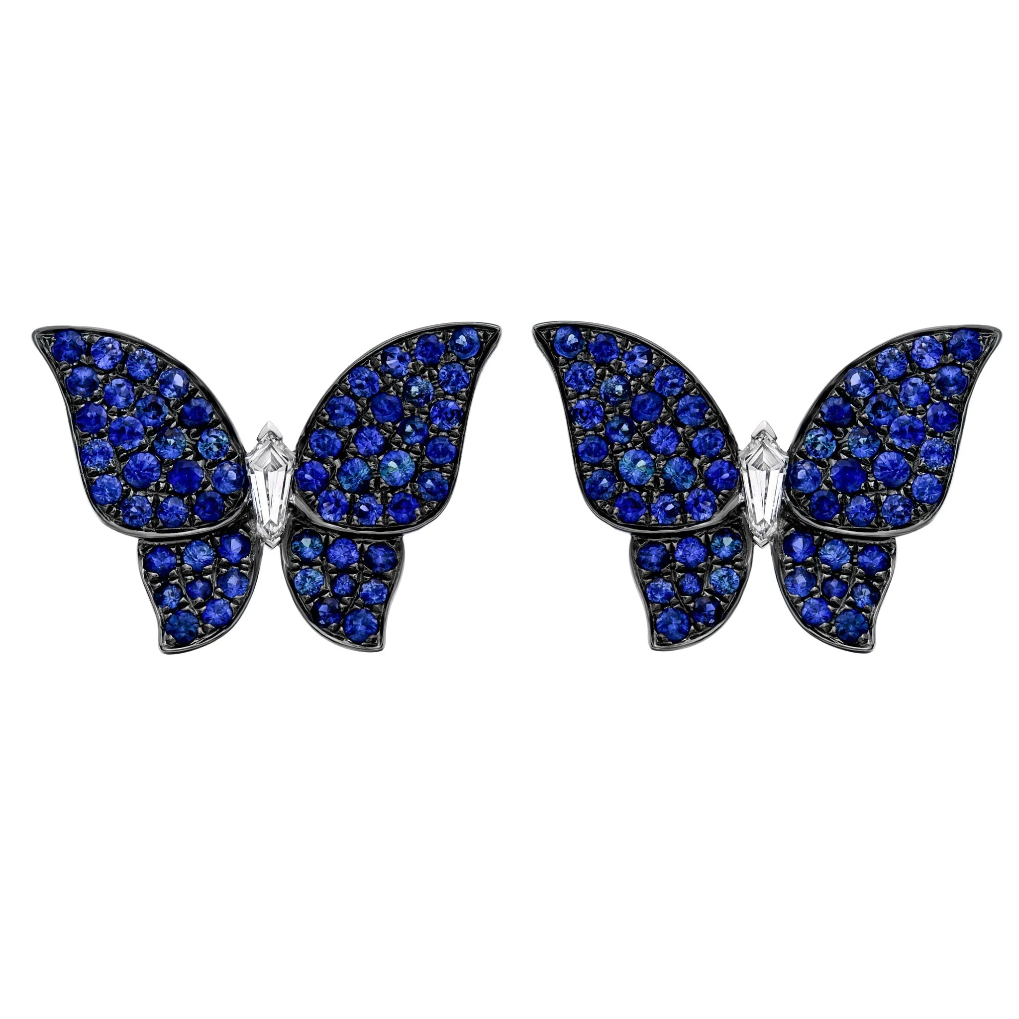 Morphia Blue Sapphire Earrings