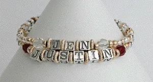 Mother's/Name Bracelets - Double Strand