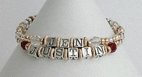 Mother's/Name Bracelets - Double Strand