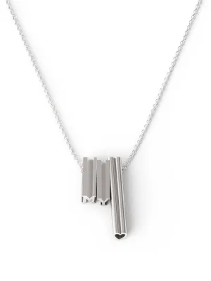 MY heart Necklace - Silver