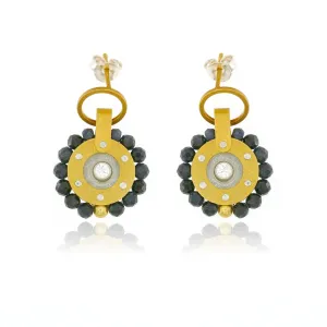 Mysterium Collection Vermeil Sapphire Earrings