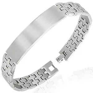 Name Tag Clasp Bracelet