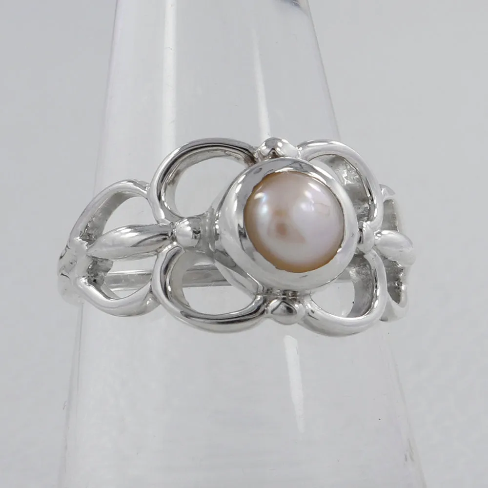 Natural Rainbow Moonstone Silver Rings