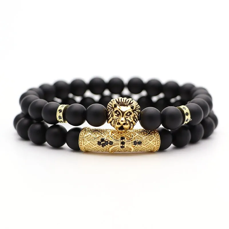 Natural Stone Beads Man Bracelets
