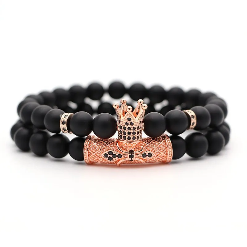 Natural Stone Beads Man Bracelets