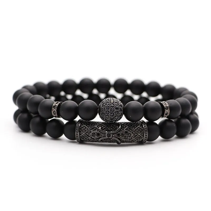 Natural Stone Beads Man Bracelets