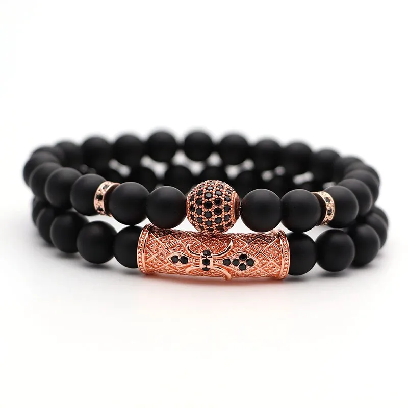 Natural Stone Beads Man Bracelets