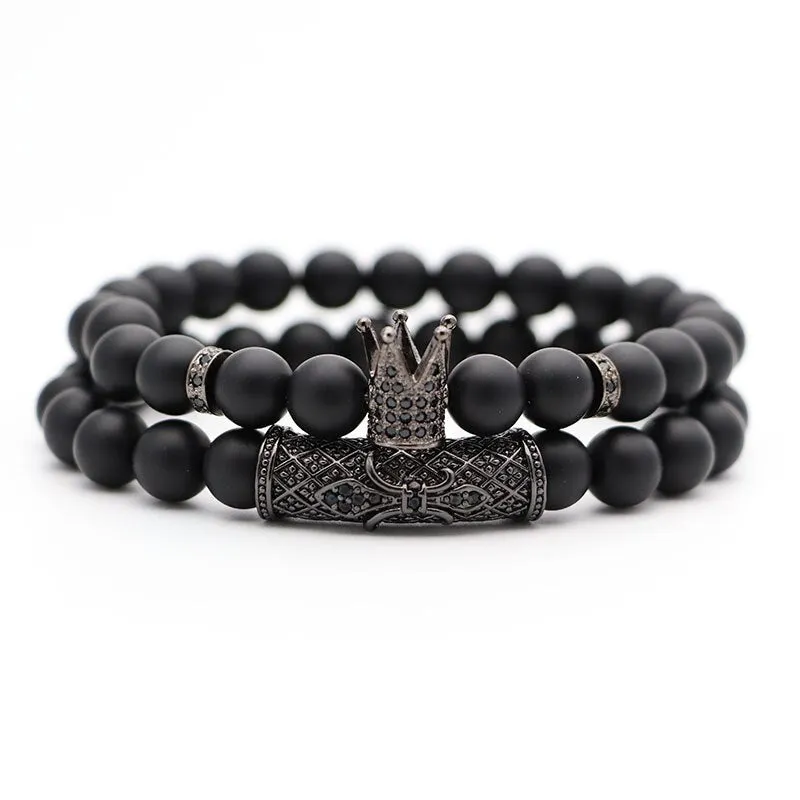 Natural Stone Beads Man Bracelets