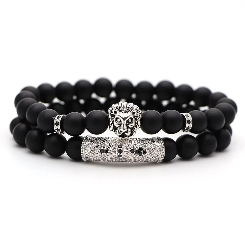 Natural Stone Beads Man Bracelets