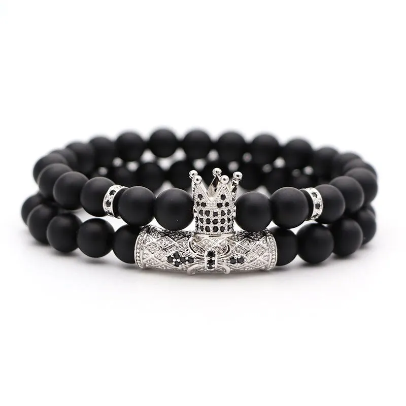 Natural Stone Beads Man Bracelets