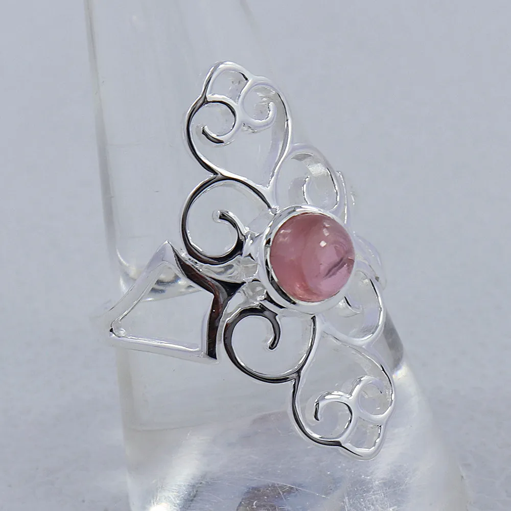Natural Tanzanite Silver Rings