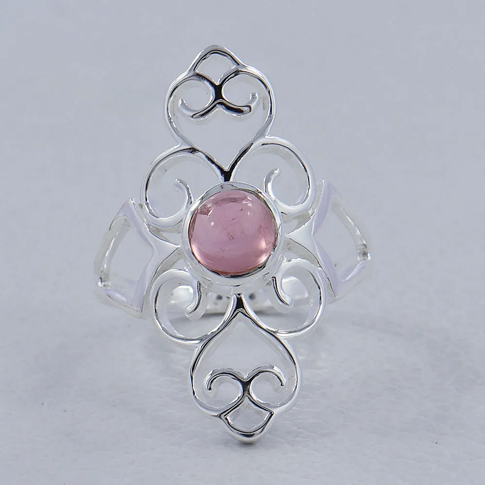 Natural Tanzanite Silver Rings