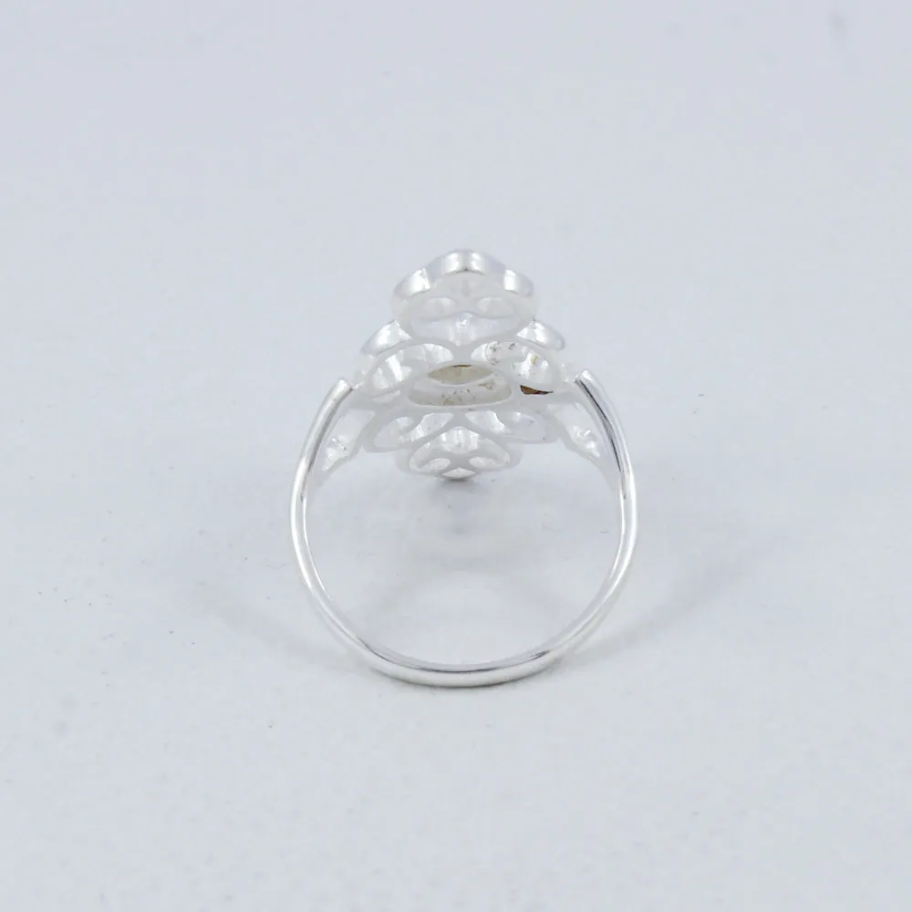 Natural Tanzanite Silver Rings