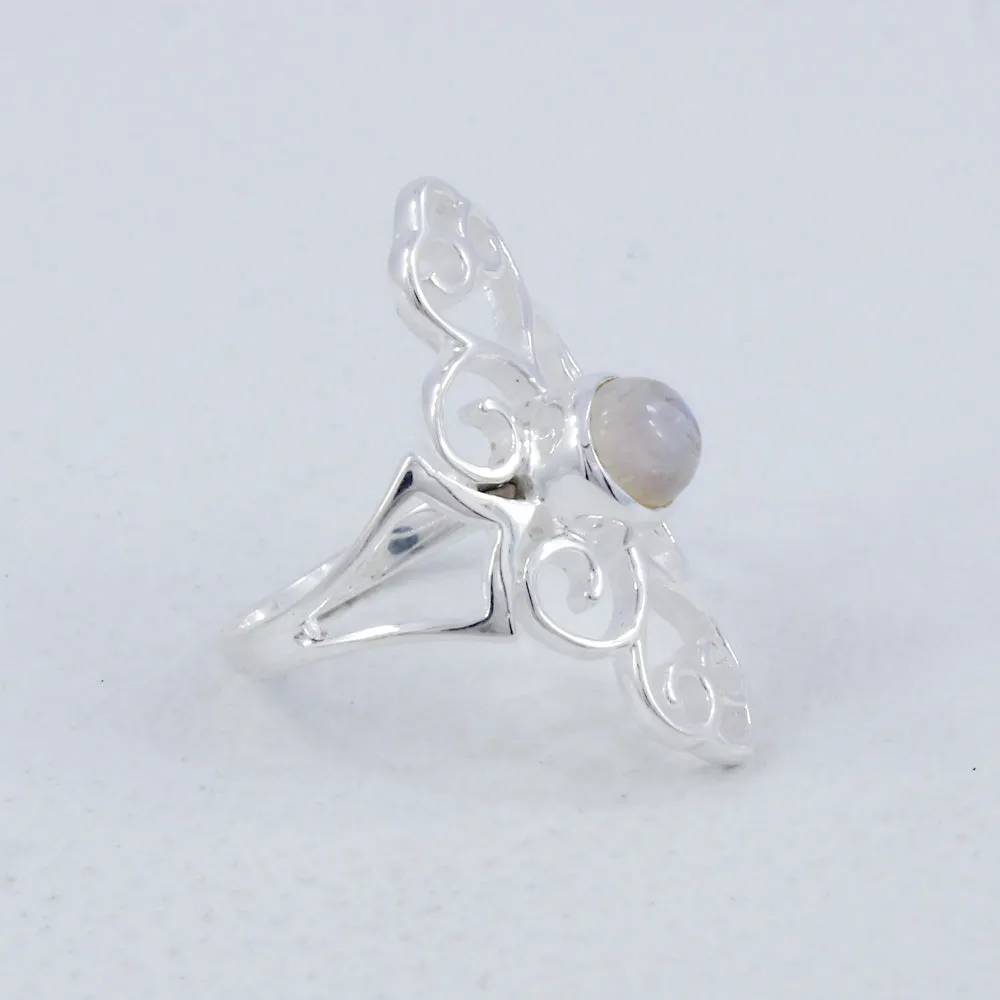 Natural Tanzanite Silver Rings