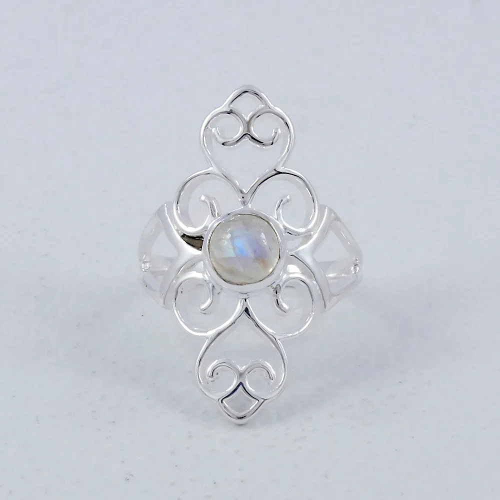 Natural Tanzanite Silver Rings