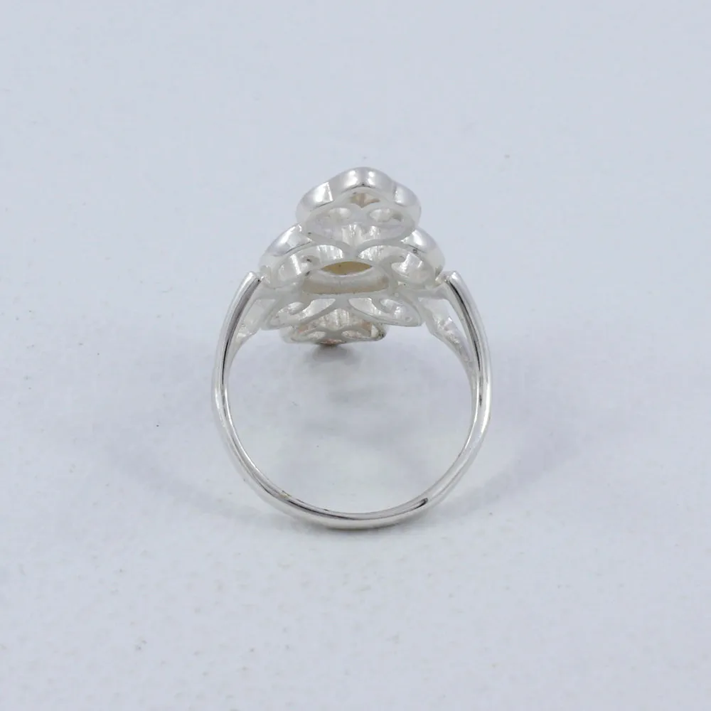 Natural Tanzanite Silver Rings