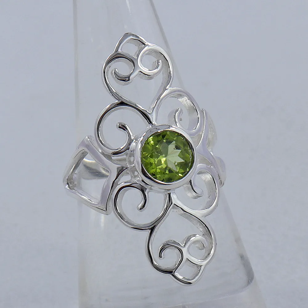 Natural Tanzanite Silver Rings