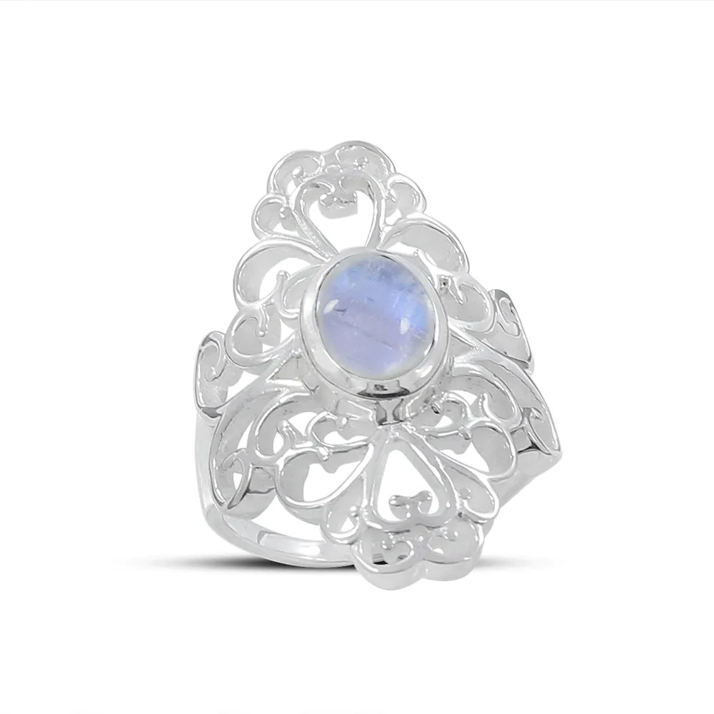 Natural Tanzanite Silver Rings