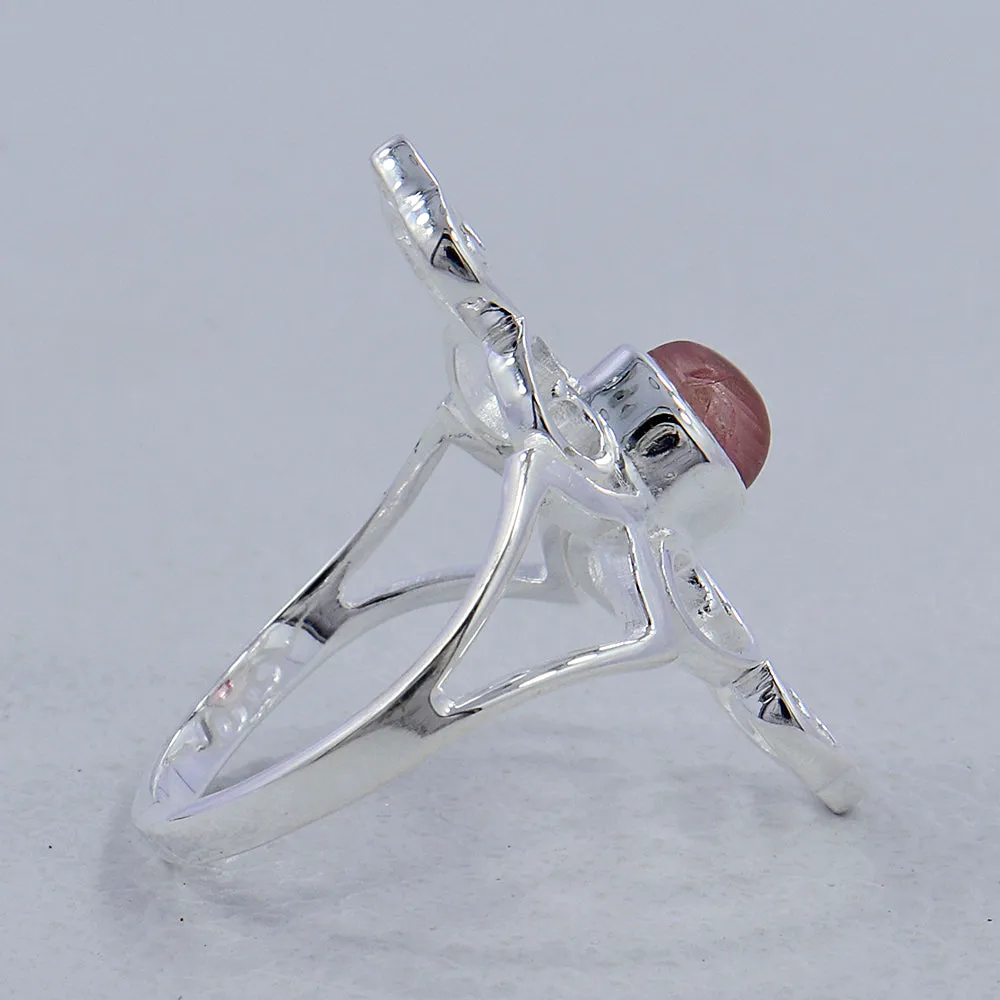 Natural Tanzanite Silver Rings