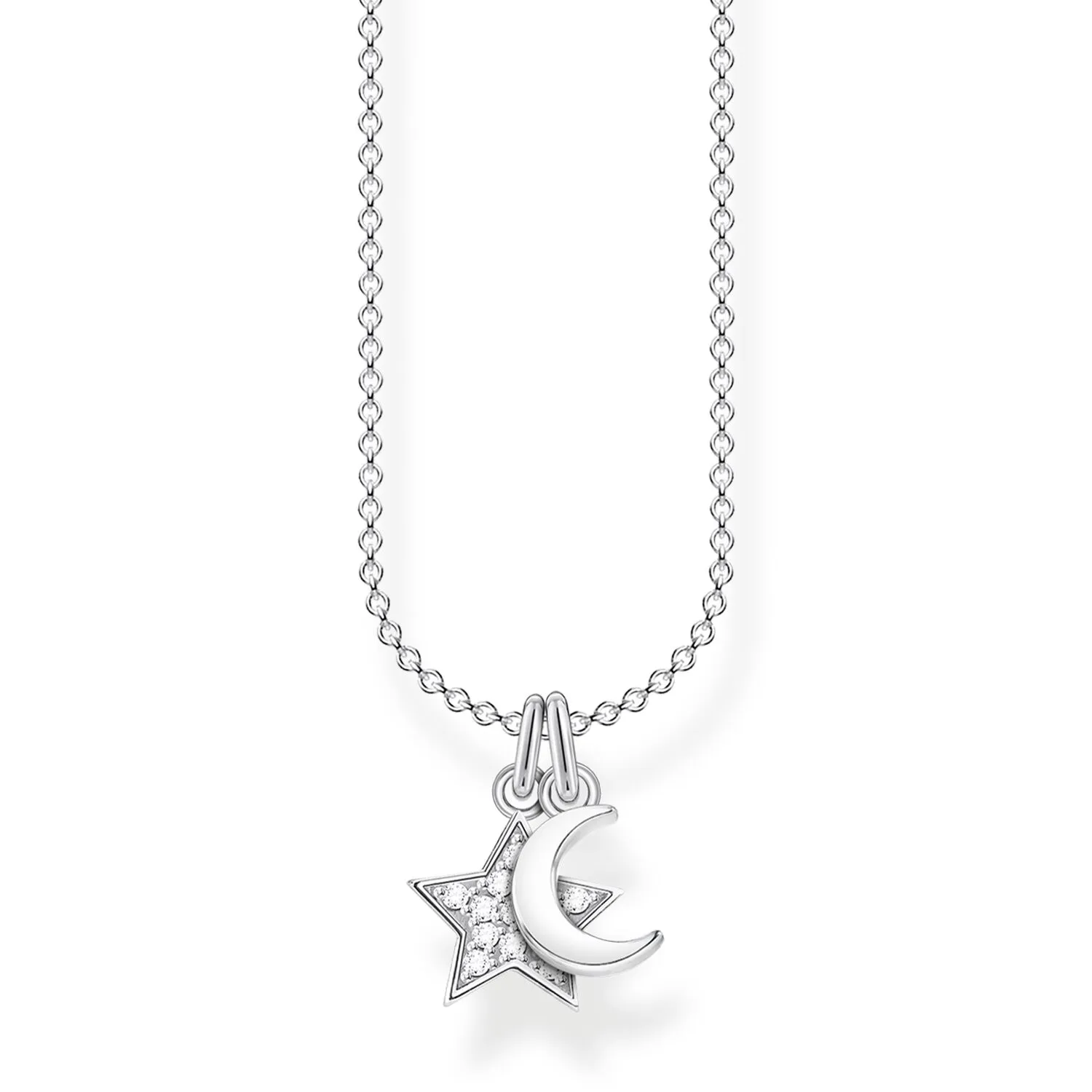 Necklace Star & Moon