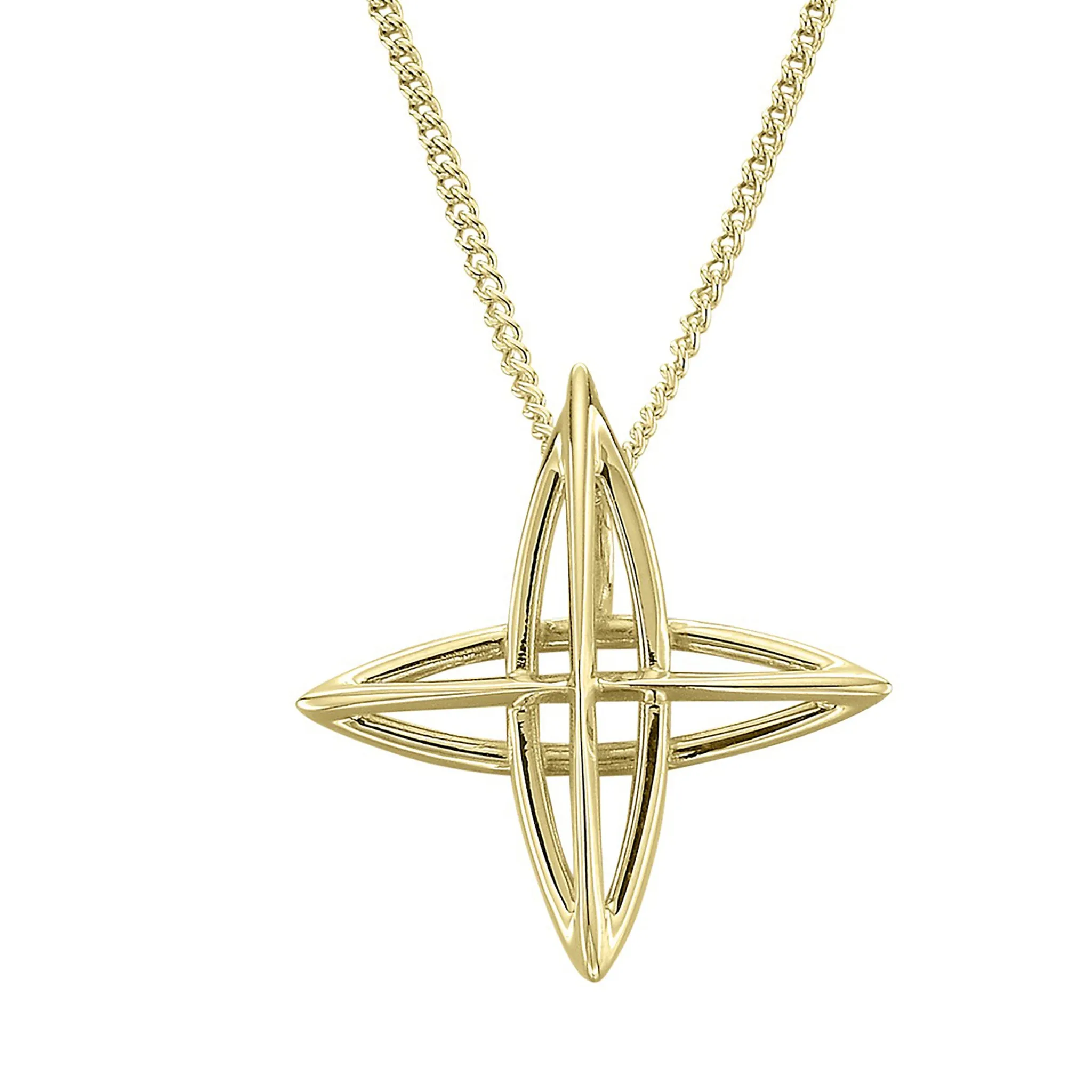 North Star Cross Pendant