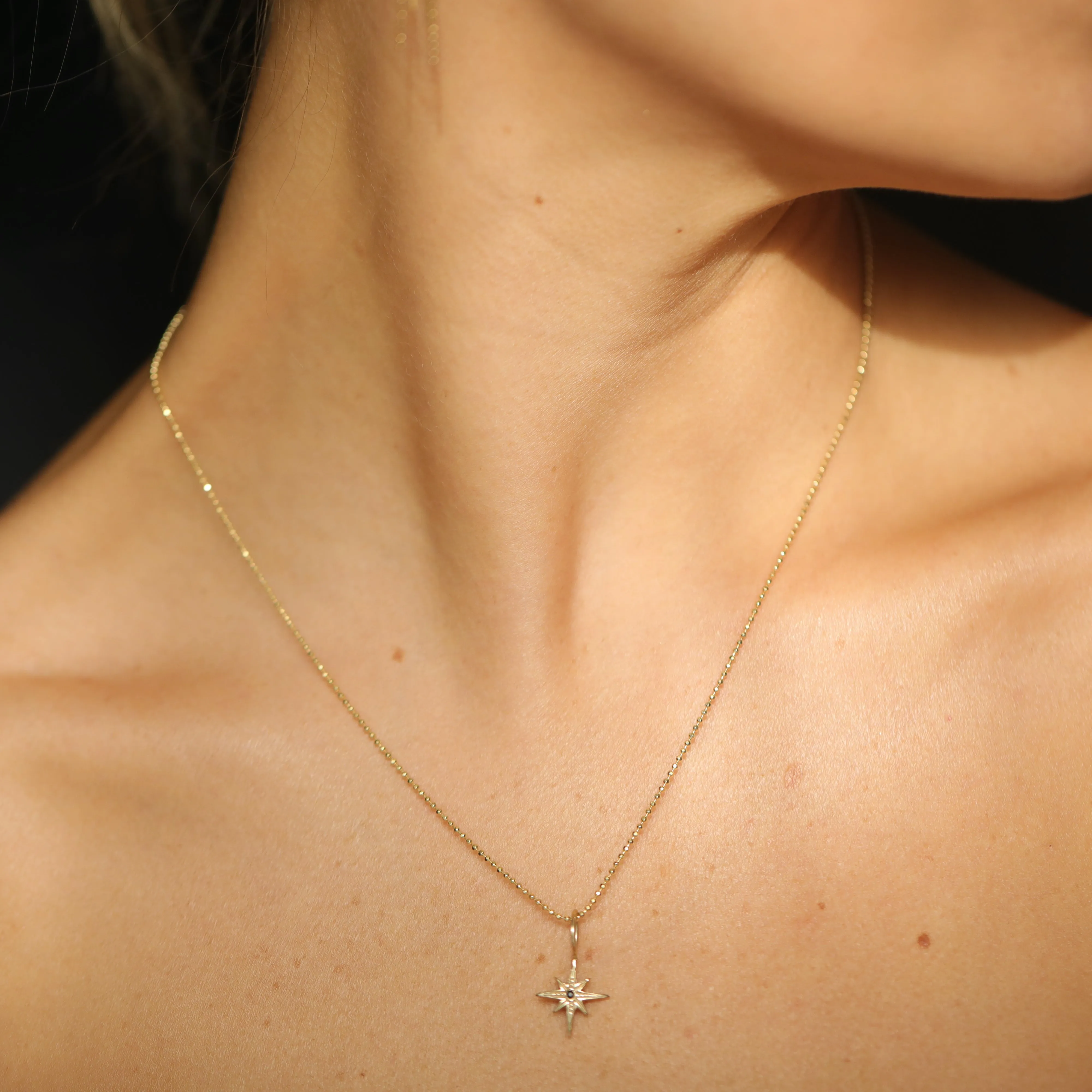 North Star Pendant - Gold
