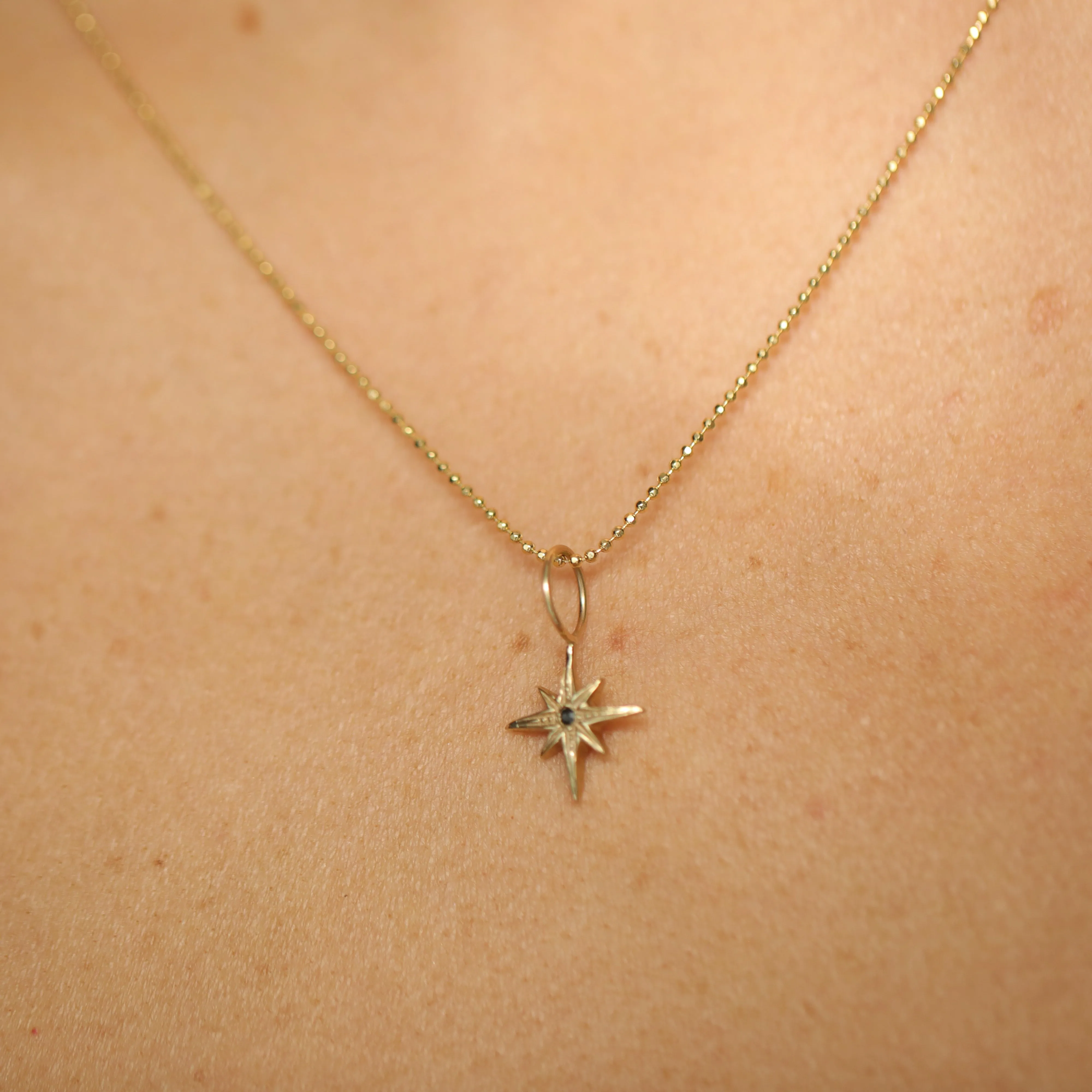 North Star Pendant - Gold