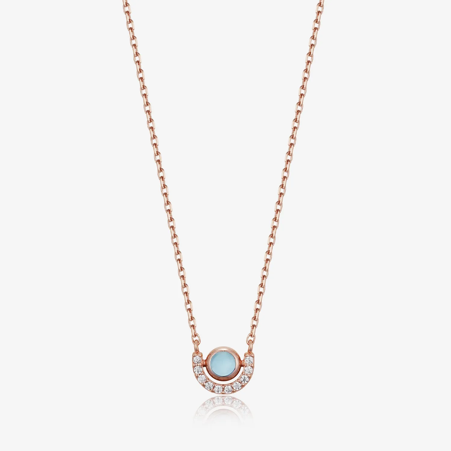 [November Birthstone] Debon D.D Silver Necklace JDRNPYF72AL