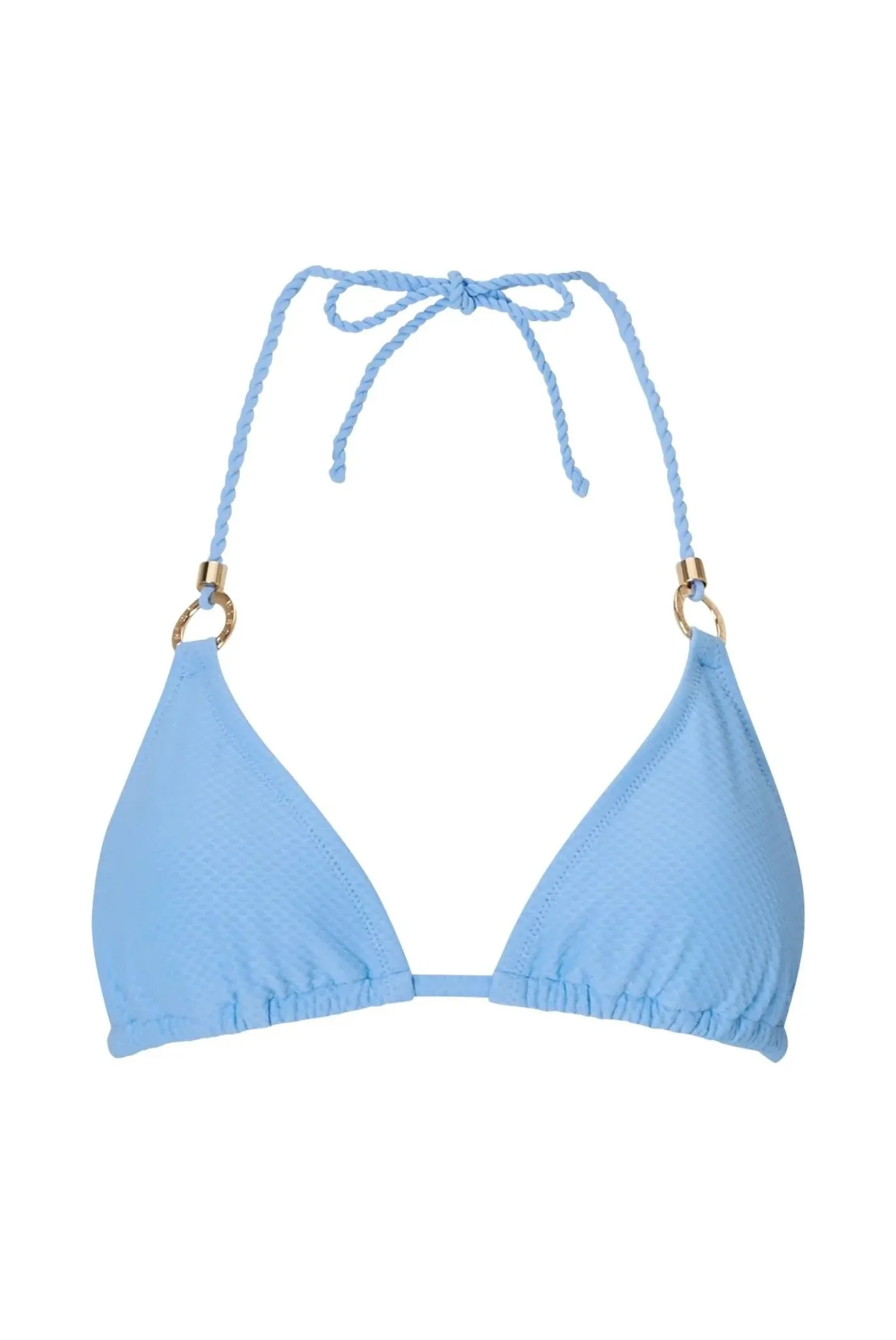 Ocean Tide Ring Triangle Top Light Blue
