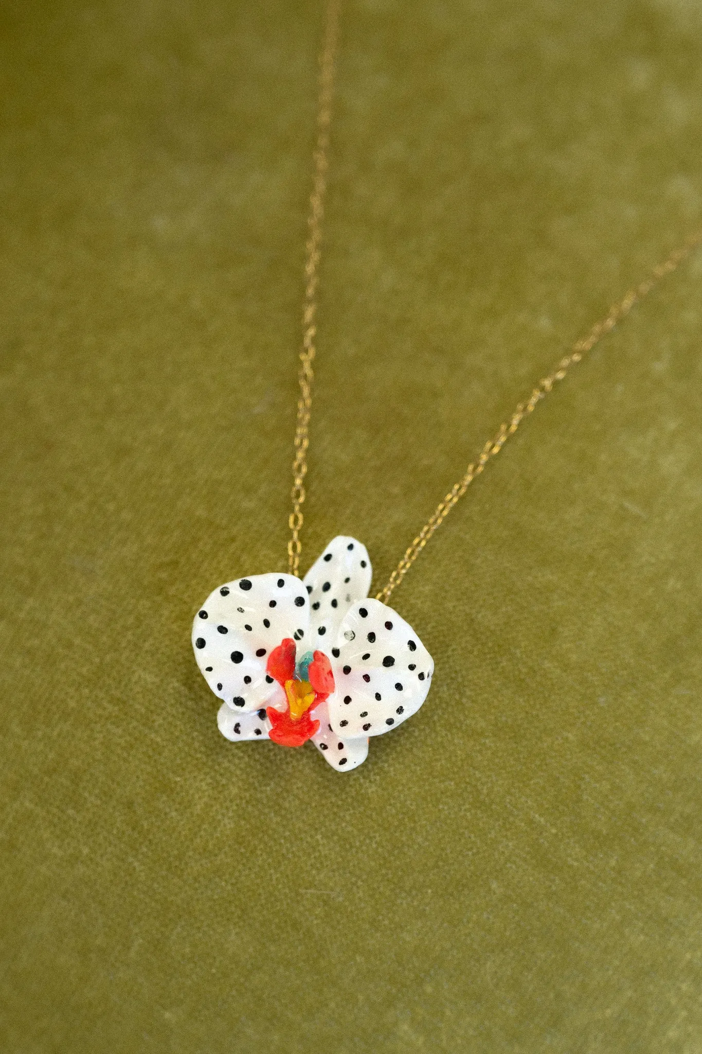 Orchid Necklace