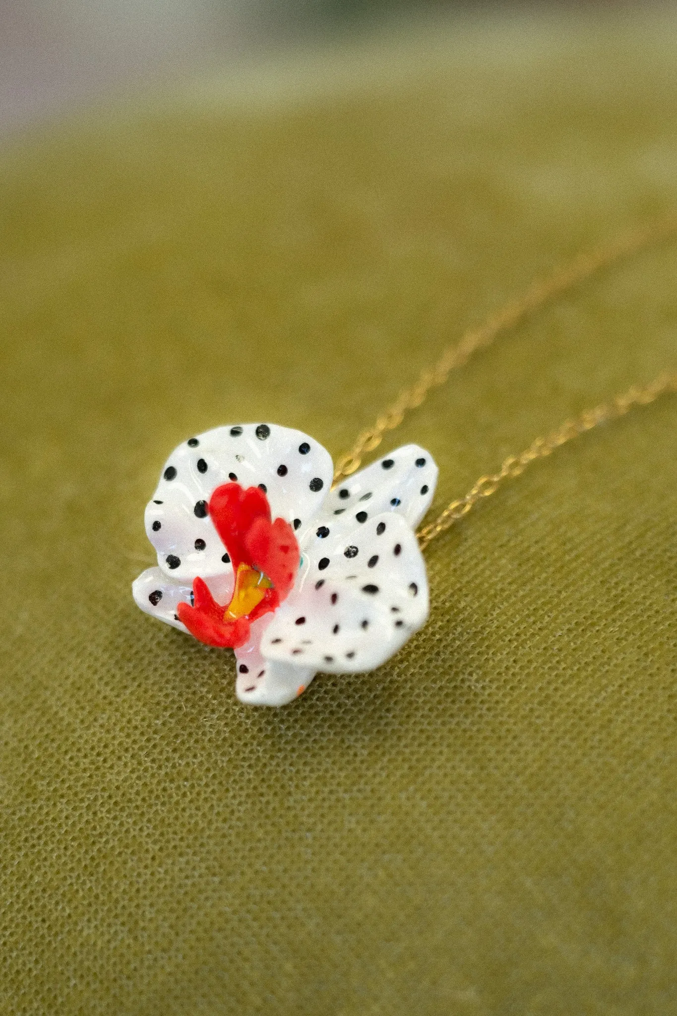 Orchid Necklace