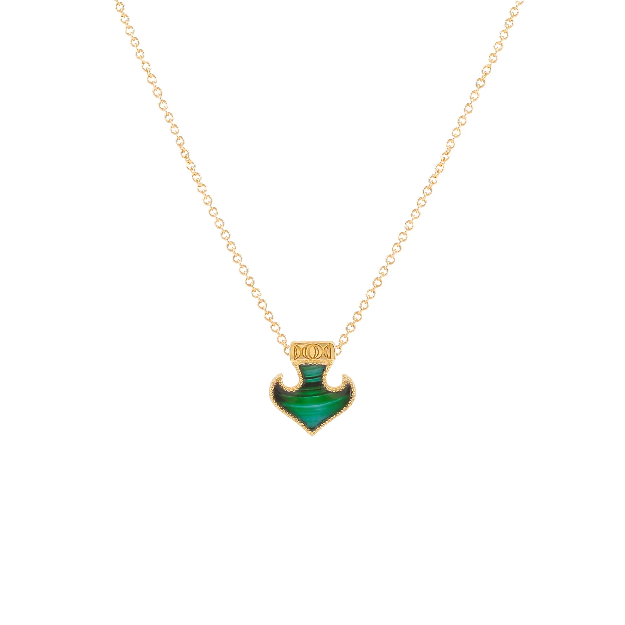 OUSHA NECKLACE - OSJ44 NECKLACE ART DECO GRM