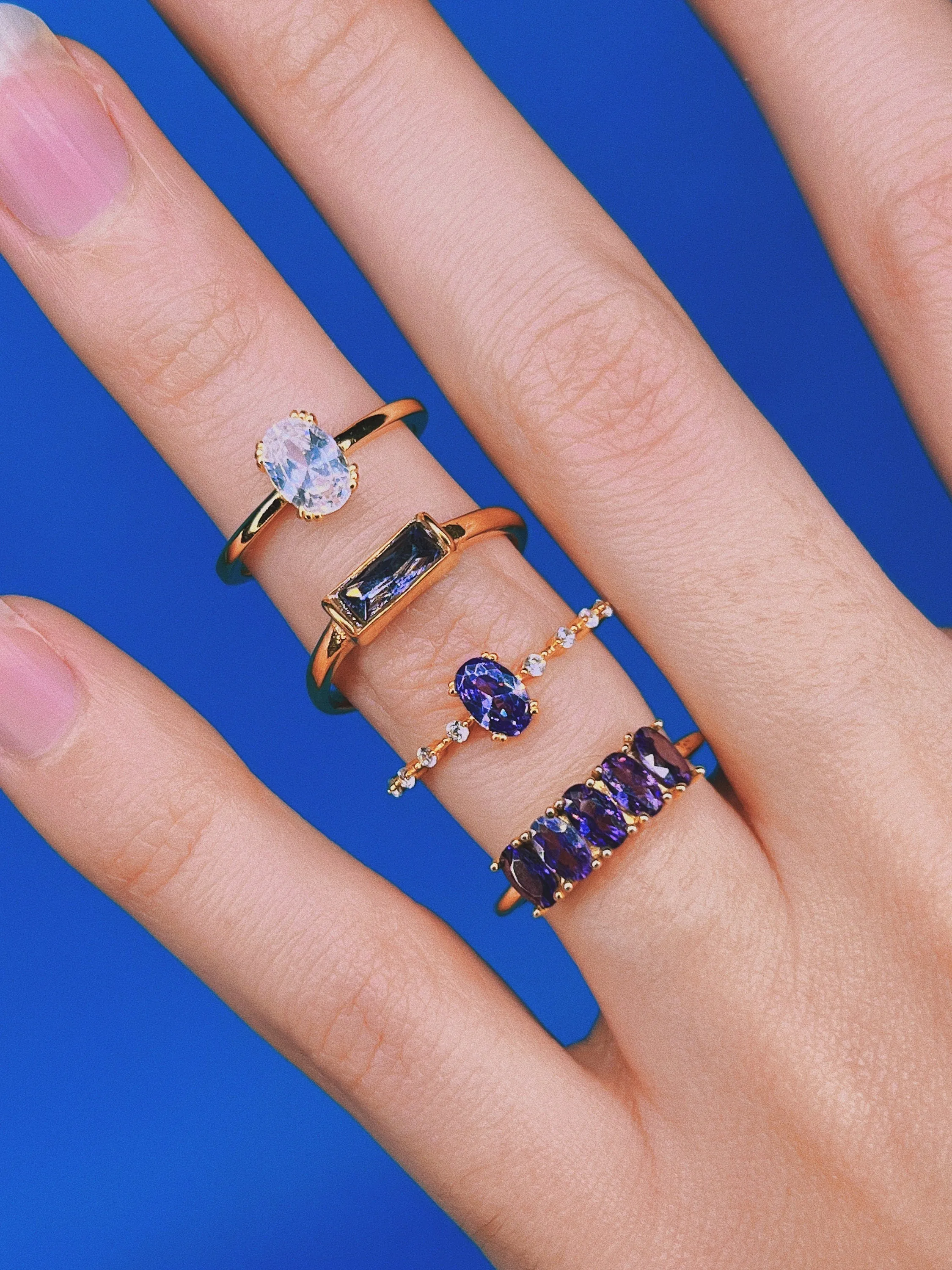 Oval Stone Ring