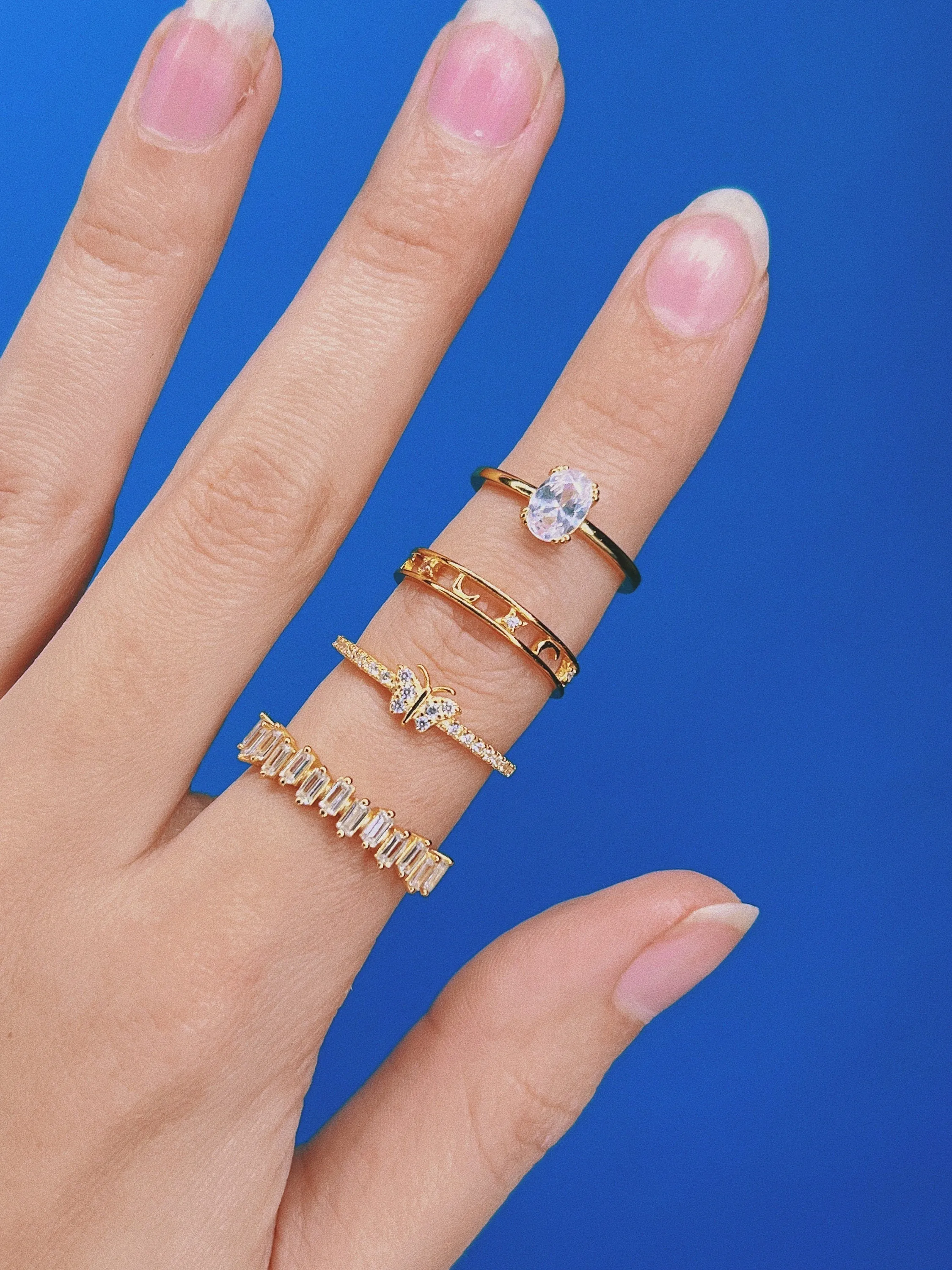 Oval Stone Ring