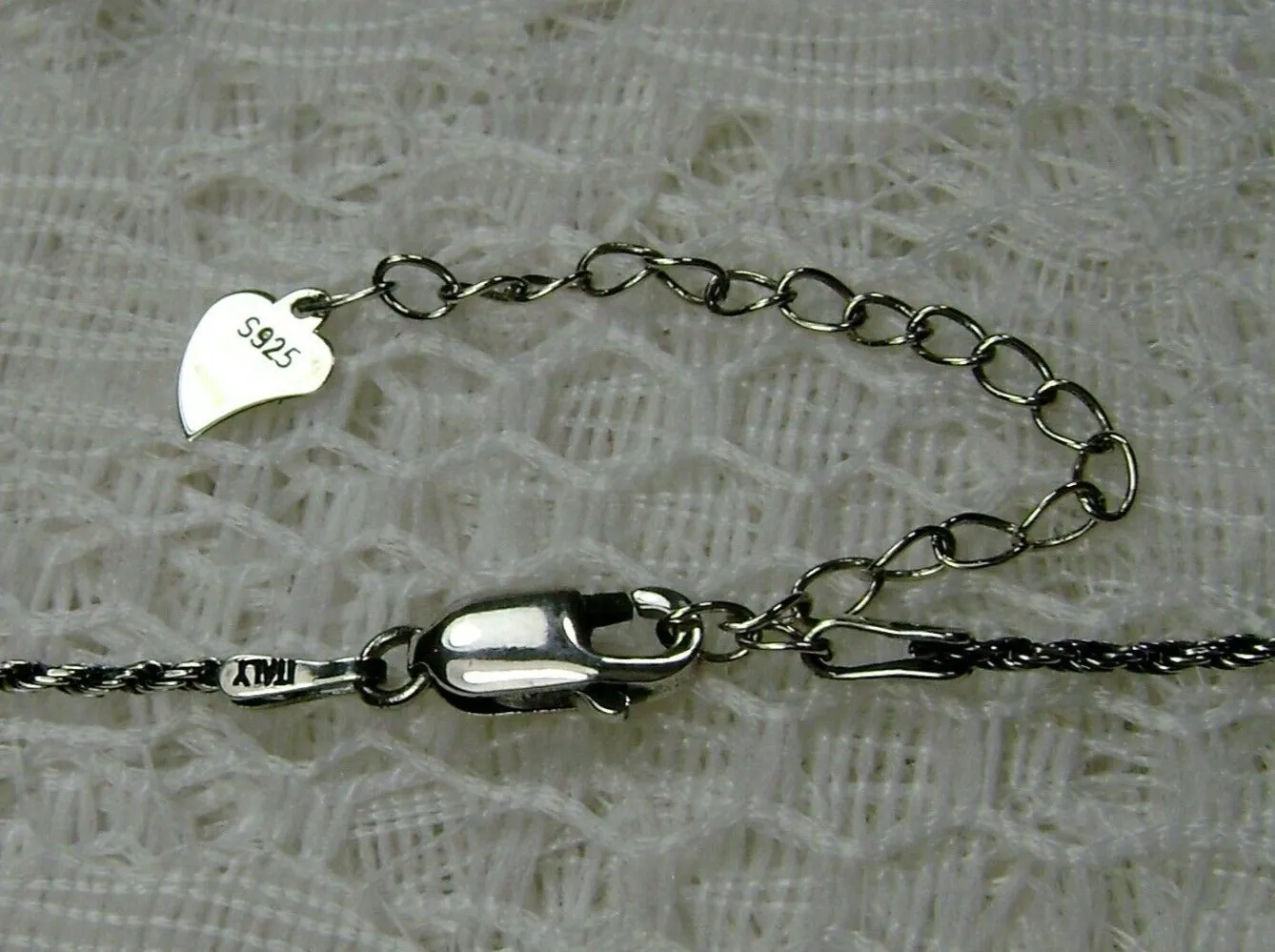 P8, Festoon Necklace, Triple Gem Vintage Jewelry, P8