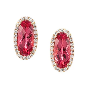 Padparadscha Earrings
