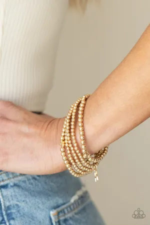 Paparazzi American All-Star - Gold Bracelet