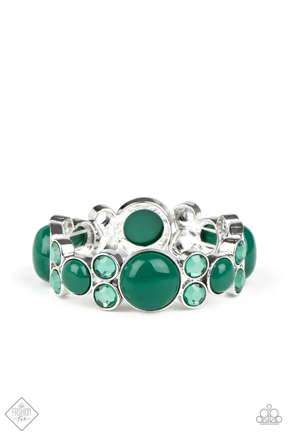 Paparazzi Celestial Escape - Green Bracelet